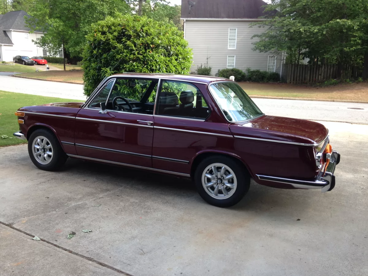 Malaga 1973 2002 Tii in my driveway as listed for sale on E-bay in 2015